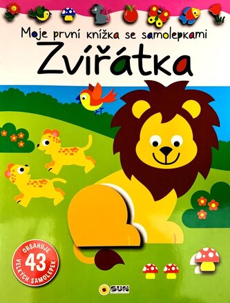 Kniha SUN - Moje první knížka se samolepkami ZVÍŘÁT  II