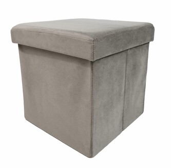 Taburet Skora béžový