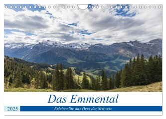 Das Emmental (Wandkalender 2025 DIN A4 quer), CALVENDO Monatskalender