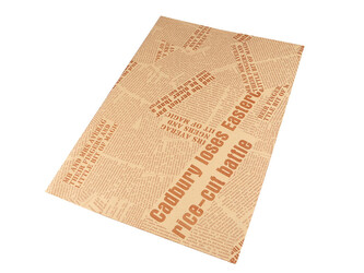 Balicí papír noviny 50x70 cm - 10 ks - 4 hnědá přírodní hnědá