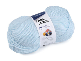 Pletací příze Lada Luxus 100 g - 1 ks - 9 (56220) modrá světlá