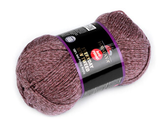 Příze pletací Everyday New Tweed 100 g - 1 ks - 3 (75120) hnědorůžová