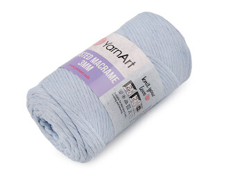 Pletací příze Twisted Macrame 250 g rozčesávací - 1 ks - 6 (760) modrá světlá