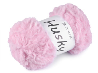 Pletací příze Husky 100 g - 1 ks - 3 (36) růžová sv.