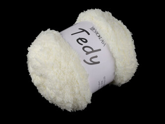 Pletací příze Tedy 100 g - 1 ks - 1 (02) krémová nejsvět.