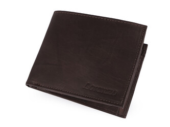 Pánská peněženka kožená - 1 ks - 1 hnědá tmavá