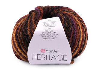 Pletací příze Heritage 50 g - 1 ks - 4 (335) rezavá