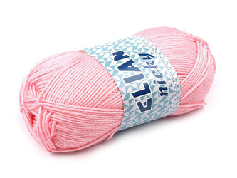 Pletací příze Nicky 50 g - 1 ks - 9 (229) růžová světlá
