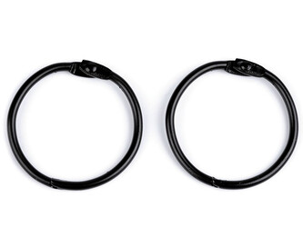 Rozpojovací / knihařský kroužek - 20 ks - 6 (Ø49 mm) černý lak
