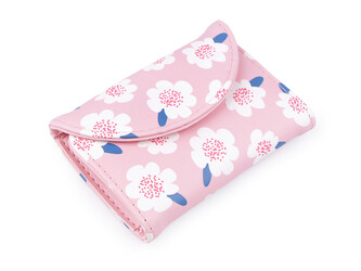 Manikúra v pouzdře s květy - 1 ks - 1 pudrová