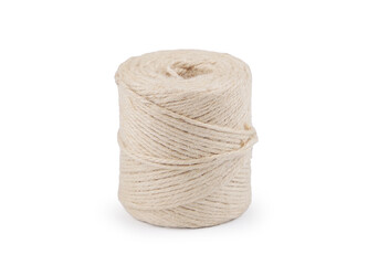 Jutový provázek Ø2 mm k pletení a háčkování 100 g - 1 ks - 1 (01) režná světlá