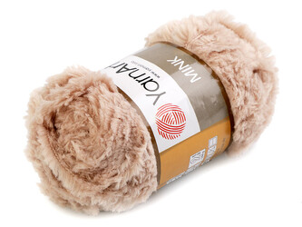 Pletací příze Mink 50 g - 1 ks - 7 (331) béžová světlá