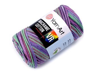 Pletací příze Macrame Cotton 250 g - 1 ks - 10 (926) fialková