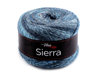 Pletací příze Sierra 150 g - 1 ks - 2 (7203) modrá