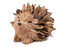 Ježek z přírodního materiálu hand made - 1 ks - přírodní stř.
