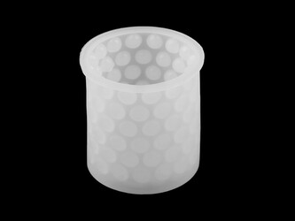 Silikonová forma na výrobu svíček a odlitků - 1 ks - 2 bílá