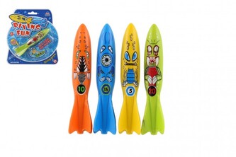 Torpédo pro potápění plast 13cm 17x18cm (1 KS)