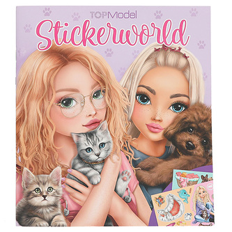 Stickerworld Top Model, Modelky se štěnátkem a koťátky