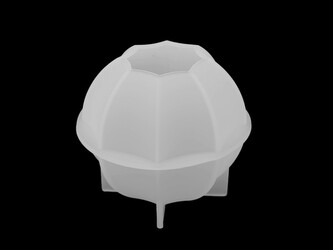 Silikonová forma na výrobu svíček a odlitků - 1 ks - 1 bílá