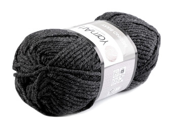 Pletací příze Merino bulky 100 g - 1 ks - 9 (359) šedá hematit