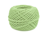 Bavlněná příze macrame / háčkovací 40 g rozčesávací - 1 ks - 25 (22) zelená past.sv.