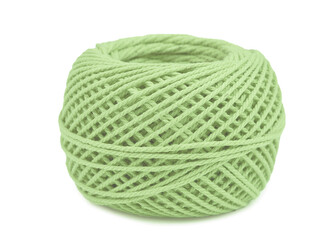 Bavlněná příze macrame / háčkovací 40 g rozčesávací - 1 ks - 25 (22) zelená past.sv.