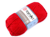 Pletací příze Eco - cotton XL 200 g - 1 ks - 14 (769) červená