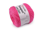 Bavlněná pletací příze Bouquet Unicolor 100 g - 1 ks - 7 (3216) růžová