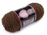 Pletací příze Super Soft Yarn 200 g - 1 ks - 13 (80846) hnědá