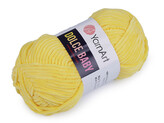 Pletací žinylková příze Dolce Baby 50 g - 1 ks - 5 (761) žlutá