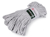 Pletací příze Macrame Braided 250 g - 1 ks - 15 (756) šedá nejsvětlejší