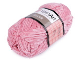 Pletací žinylková příze Velour 100 g - 1 ks - 5 (862) růžová střední