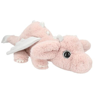 Plyšová postavička draka Top Model, Růžovo-stříbrný