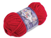 Pletací žinylková příze Alize Velluto 100 g - 1 ks - 6 (56) červená