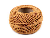 Bavlněná příze macrame / háčkovací 40 g rozčesávací - 1 ks - 24 (19) béžová tm.