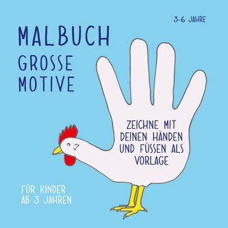 Malbuch große Motive für Kinder ab 3 Jahren