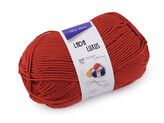 Pletací příze Lada Luxus 100 g - 1 ks - 3 (53125) červená šarlatová
