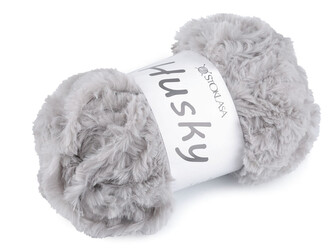 Pletací příze Husky 100 g - 1 ks - 5 (20) šedá nejsvětlější