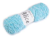Pletací žinylková příze Alice 100 g - 1 ks - 15 modrá tyrkys