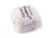 Bavlněná pletací příze Bouquet Unicolor 100 g - 1 ks - 1 (3201) Off White