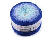 Bavlněná pletací příze Rosegarden 250 g - 1 ks - 15 (318) modrá královská