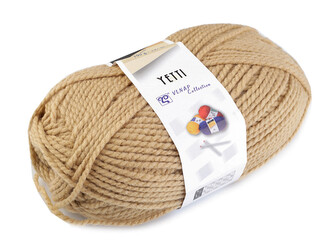 Pletací příze Yetti 100 g - 1 ks - 15 (57094) hnědá písková