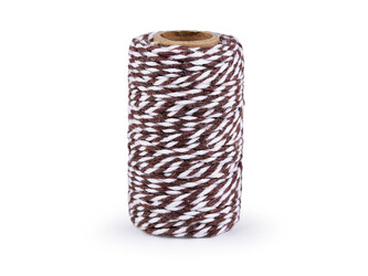 Bavlněná šňůra Ø2 mm - 20 ks - 3 hnědá