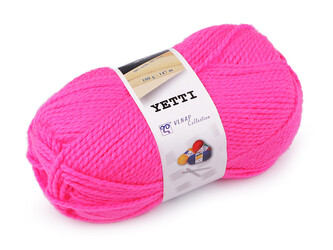 Pletací příze Yetti 100 g - 1 ks - 24 (50014) pink