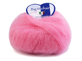 Pletací příze Big Mohair 25 g - 1 ks - 4 (14) růžová