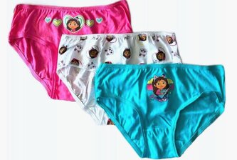 SADA 3 KS KALHOTKY GÁBININ KOUZELNÝ DOMEK - GABBY’S DOLLHOUSE - velikost 8-9