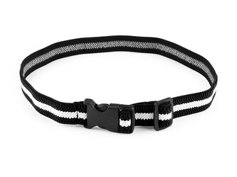 Dětský pásek pružný šíře 2,5 cm - 1 ks - 5 černá bílá