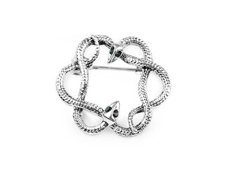 Brož had - 1 ks - platina