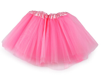 Karnevalová sukýnka - 1 ks - 12 růžová střední
