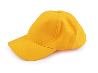 Bavlněná kšiltovka unisex vhodná k dozdobení - 1 ks - 17 žlutá